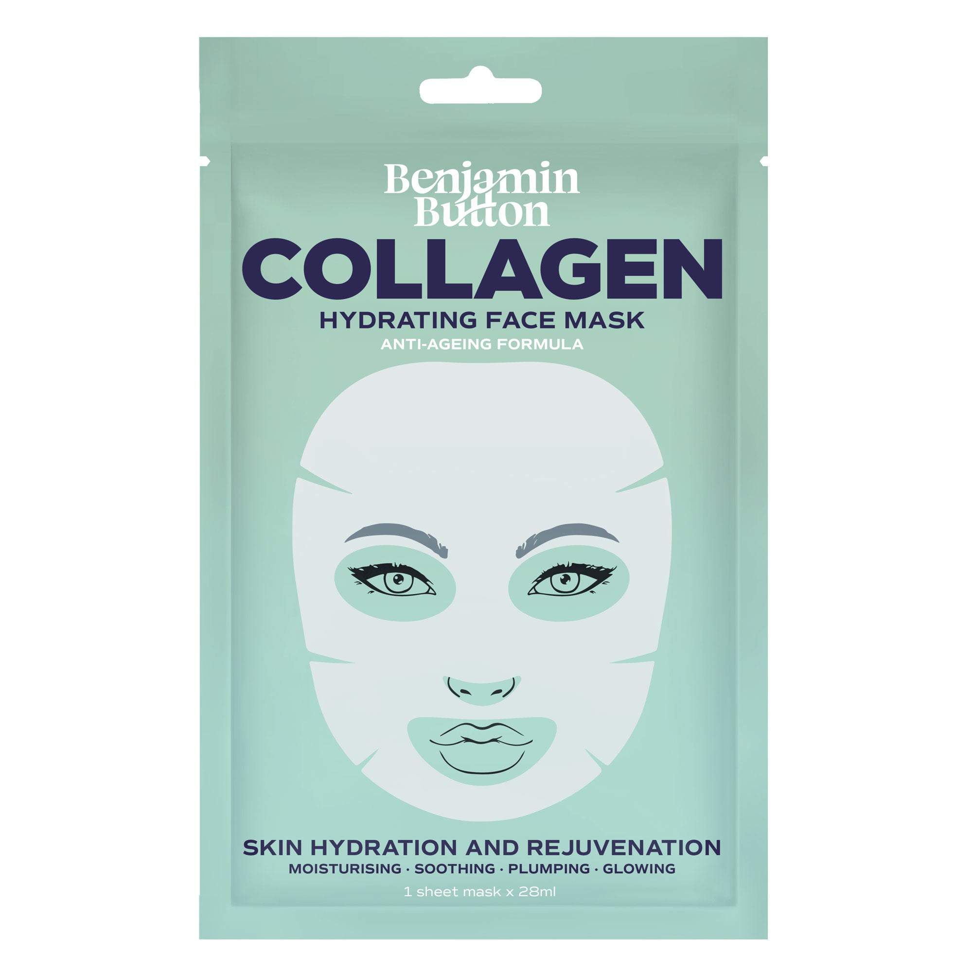 Collageen Hydraterend Gezichtsmasker